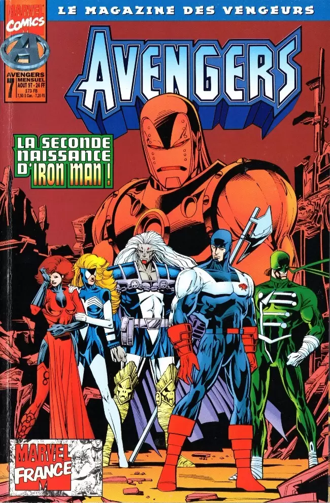 Avengers - Marvel France 1997 - La seconde naissance d\'Iron Man