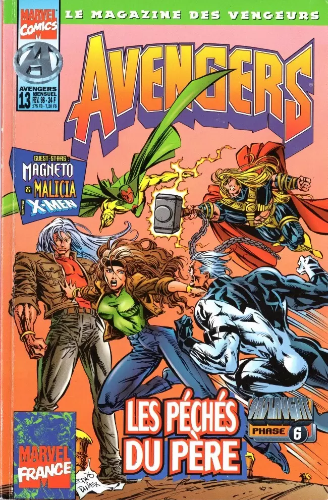 Avengers - Marvel France 1997 - Les péchés du Père
