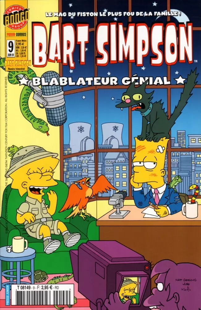 Bart Simpson - Panini Comics - Blablateur Génial