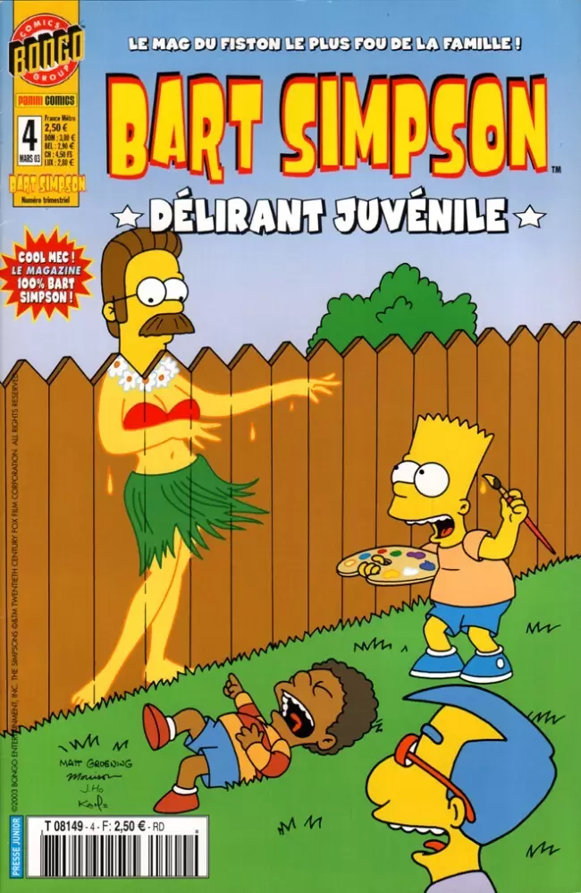 Bart Simpson - Panini Comics - Délirant Juvénile