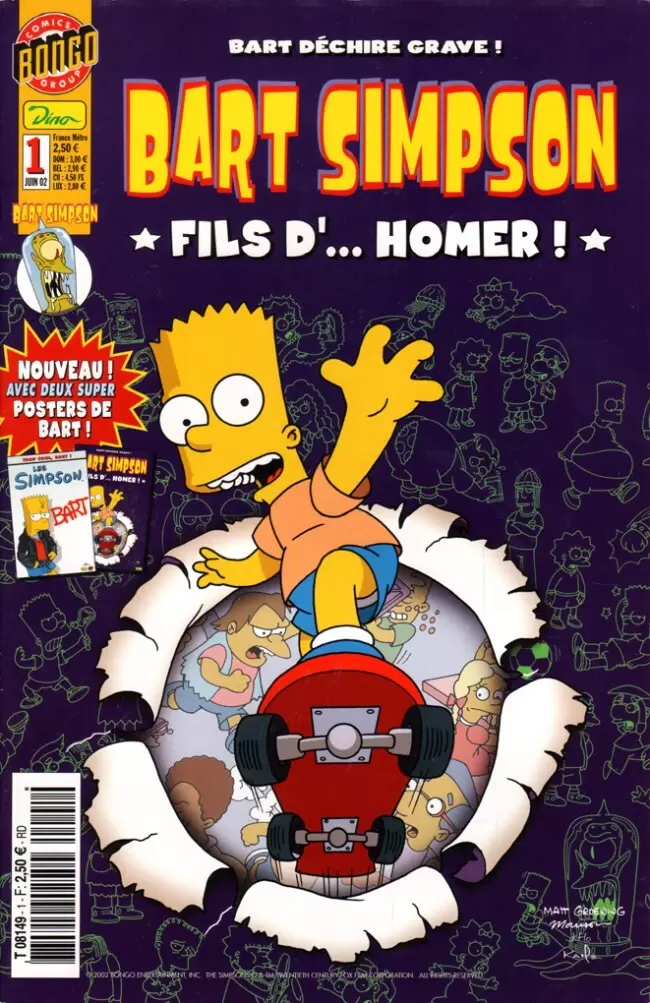 Bart Simpson - Panini Comics - Fils d\'... Homer !