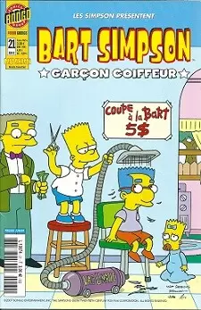Bart Simpson - Panini Comics - Garçon coiffeur