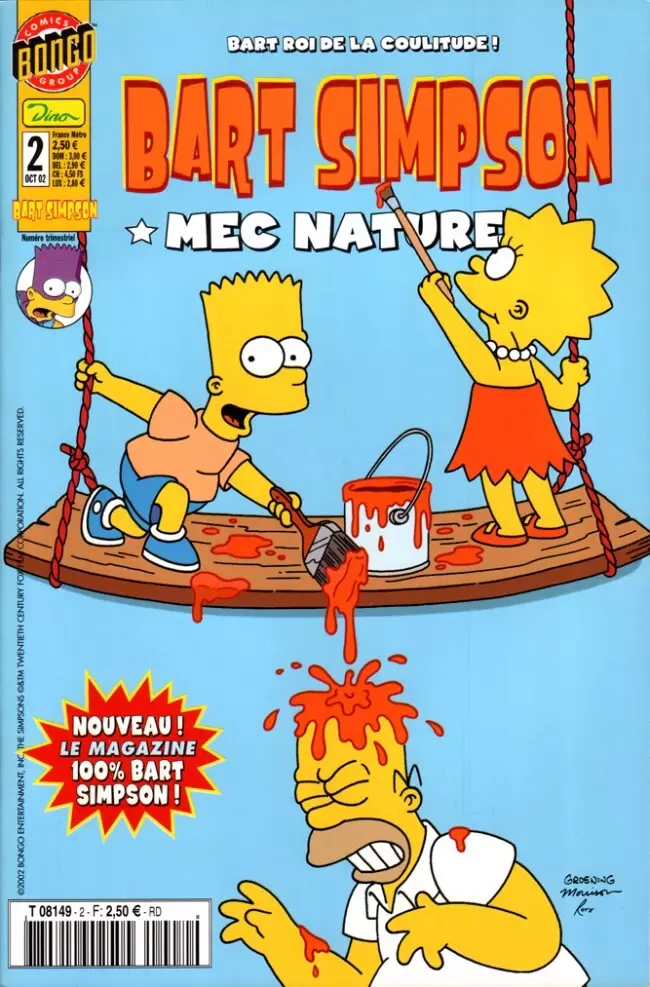 Bart Simpson - Panini Comics - Mec Nature