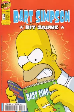 Bart Simpson - Panini Comics - Rit Jaune