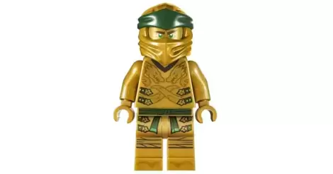In zoomen Berg Vesuvius waarschijnlijk Lloyd The Gold Ninja - LEGO Ninjago Minifigures set