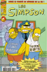 Les Simpson - Bongo Comics - Aidez le comité de défense de la BD !
