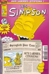 Les Simpson - Bongo Comics - Aux larmes, citoyens !