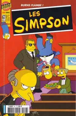 Les Simpson - Bongo Comics - Burns Flambe !
