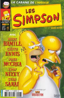 Les Simpson - Bongo Comics - La Cabane de l\'Horreur