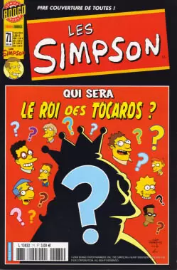 Les Simpson - Bongo Comics - Pire Couverture de Toutes !
