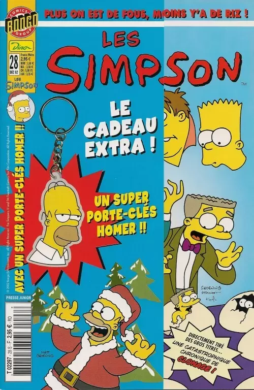 Les Simpson - Bongo Comics - Plus on est de fous, moins y\'a de riz !