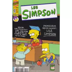 Professeur remplaçant : Lisa Simpson