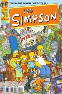 Les Simpson - Bongo Comics - Vous Broyez du noir ? Lisez cette BD !