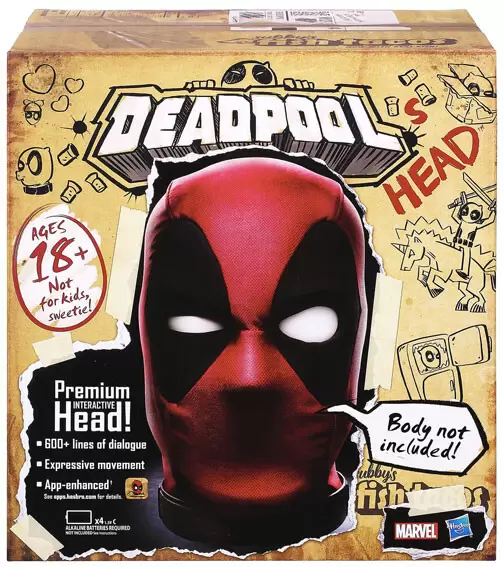 Marvel Legends Series Replica - Deadpool interactive head