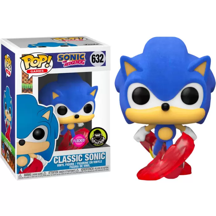 POP! Games - Sonic the Hedgehog - Classic Sonic Flocked