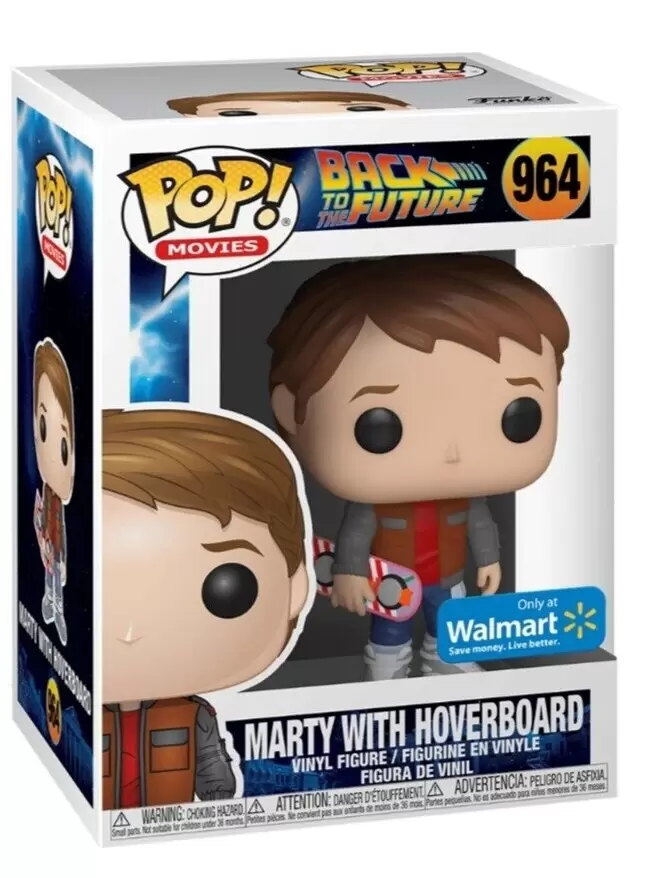 POP! Movies - Back to The Future - Marty with hoverboard