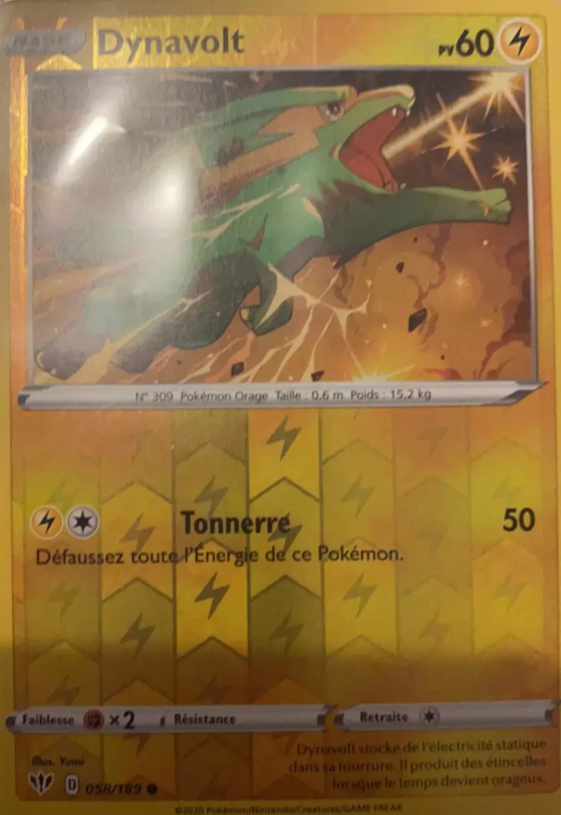 Ténèbres Embrasées - Dynavolt Reverse