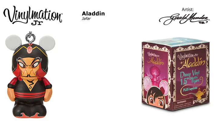 Vinylmation Jr. 10 - Aladdin - Jafar