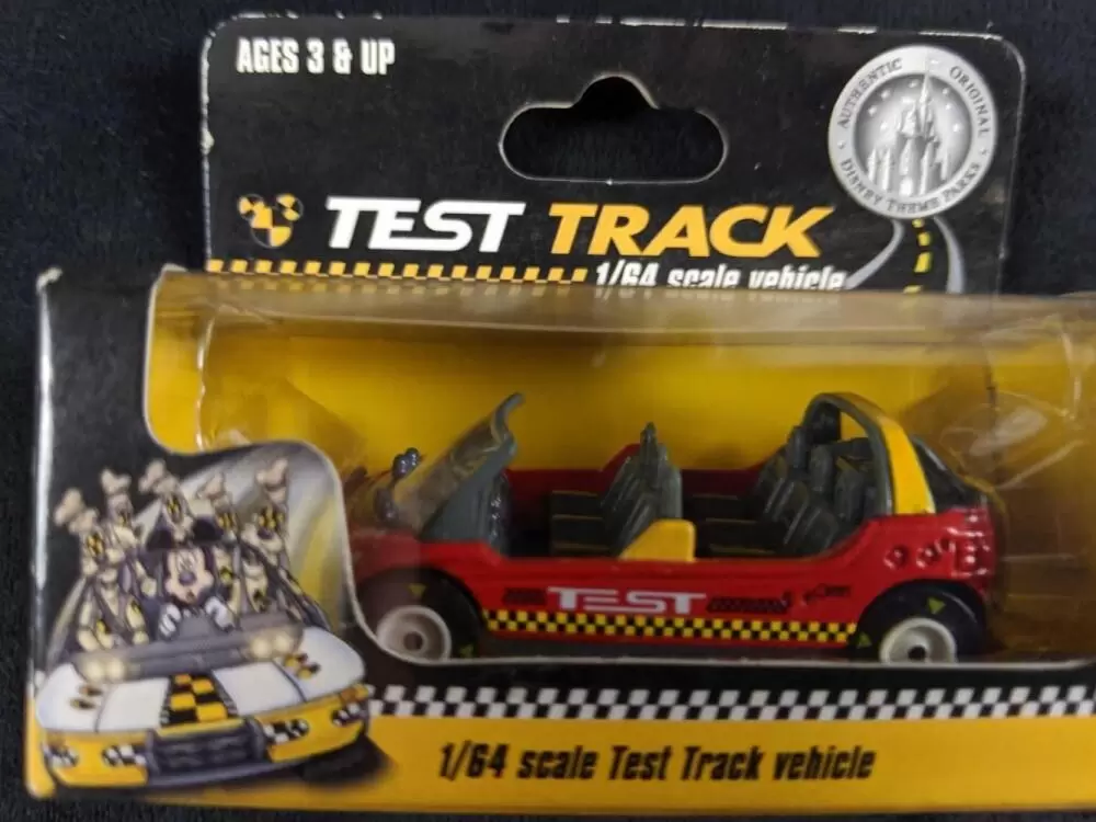 Disney Parks / Store Die-cast - Red Test Track