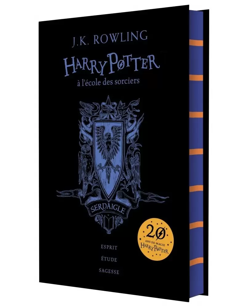 Livres Harry Potter et Animaux Fantastiques - Harry Potter à l\'école des Sorciers édition Serdaigle spéciale 20 ans