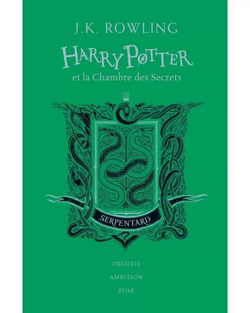 Livres Harry Potter et Animaux Fantastiques - Harry Potter et la Chambre des Secrets édition Serpentard