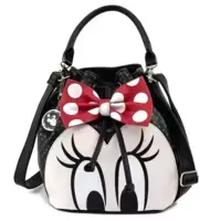 Minnie Mouse Bow Crossbody Bucket Bag