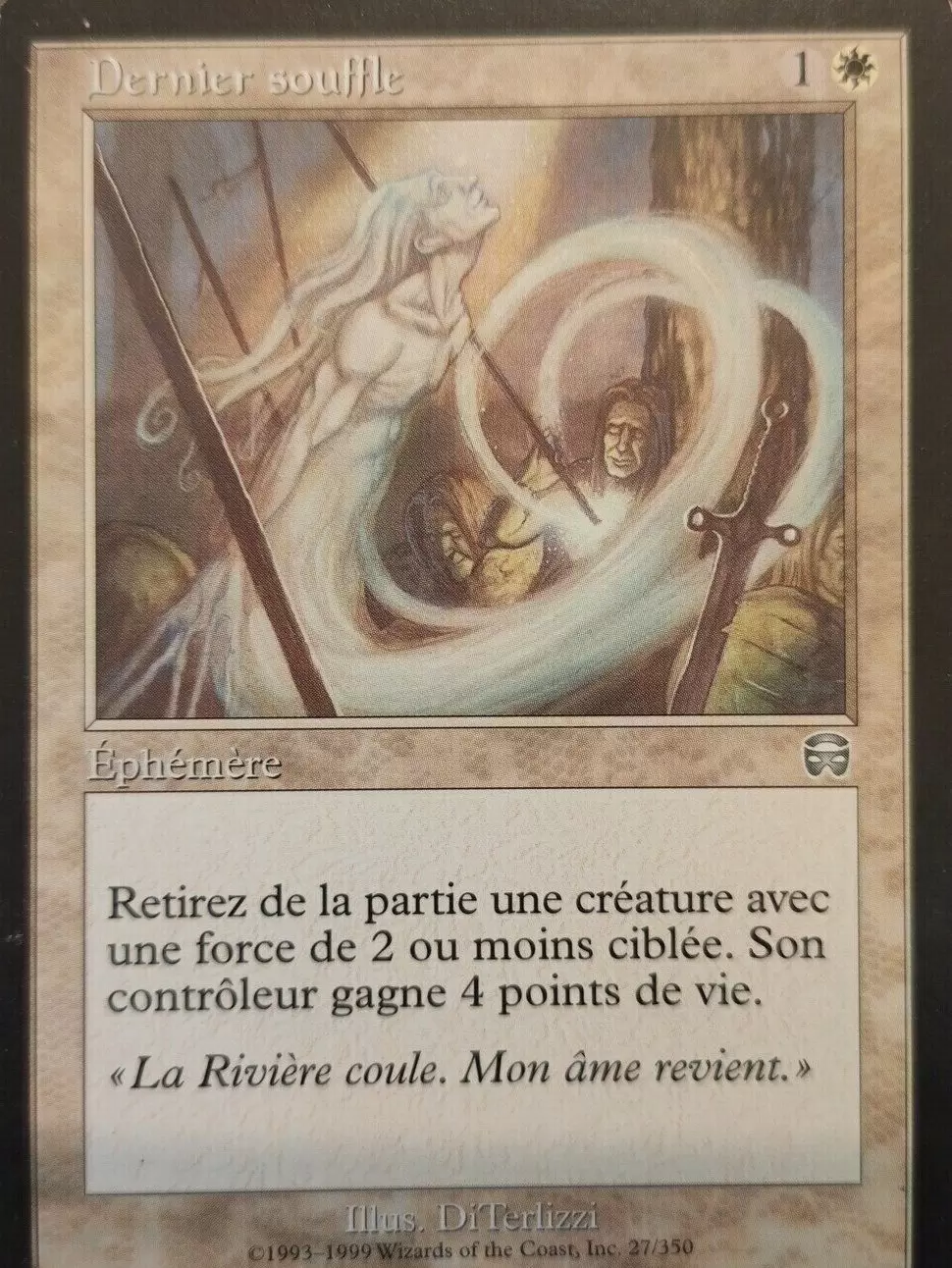 Mercadian Masques - Dernier souffle Foil