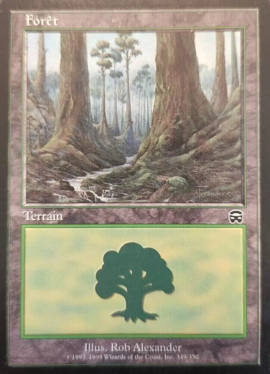 Mercadian Masques - Forêt Foil