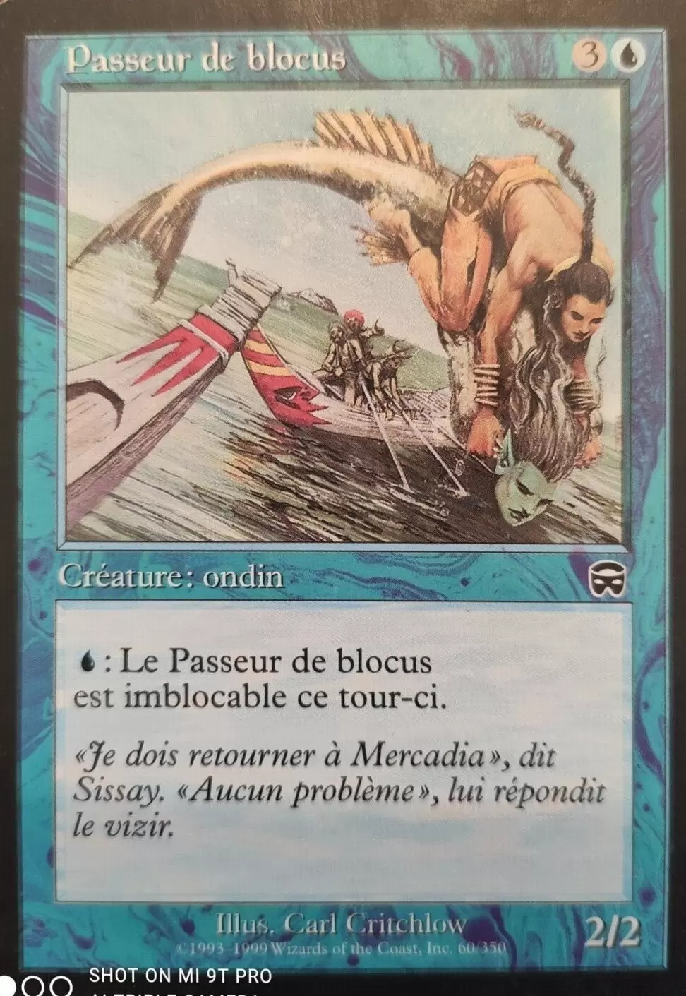 Mercadian Masques - Passeur de blocus Foil