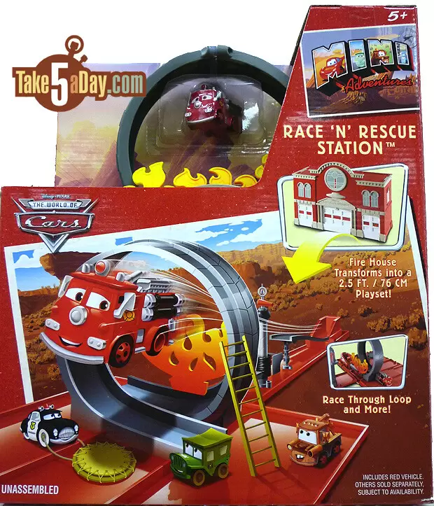 Mini Adventure cars - Race \'N\' Rescue Station