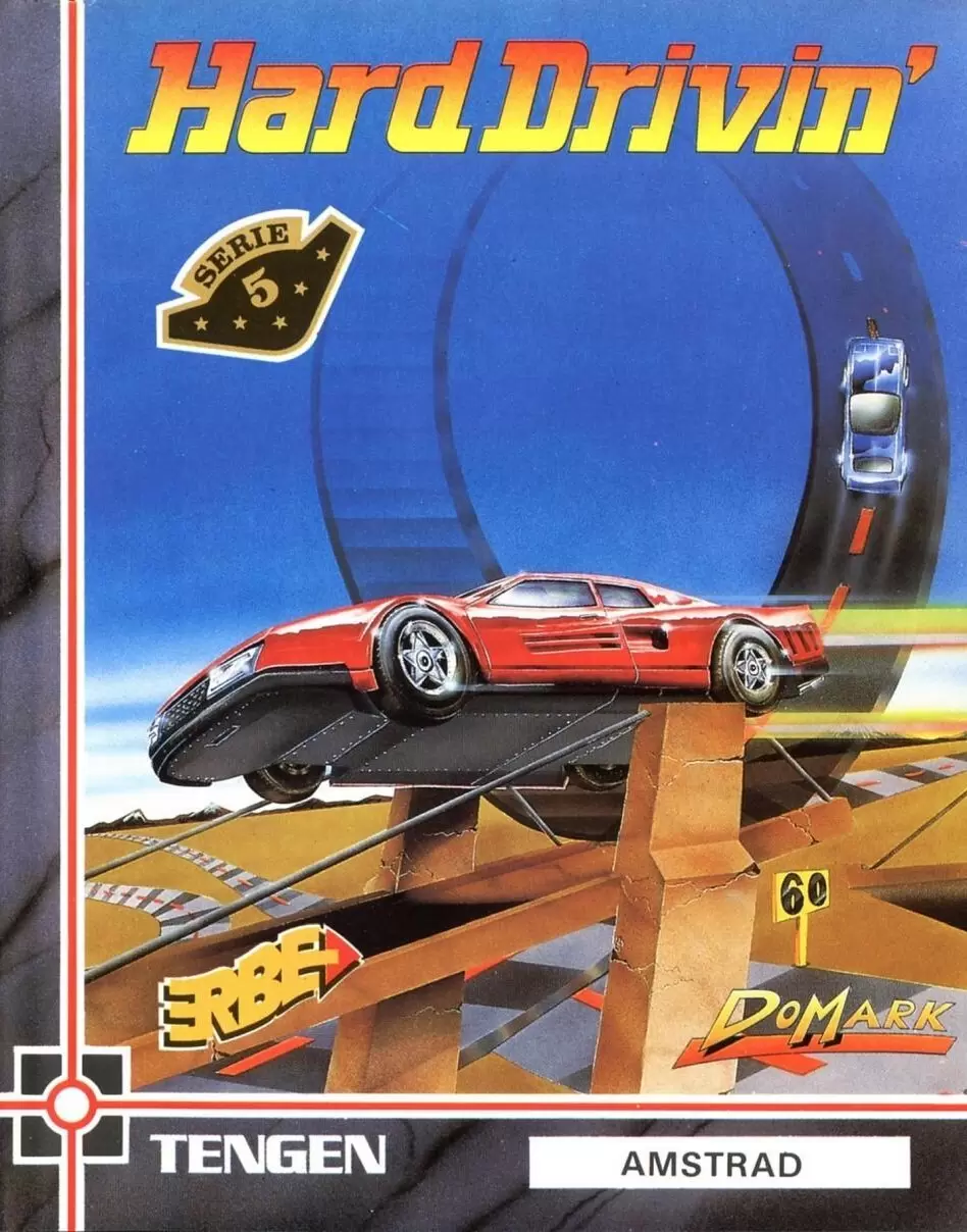 Amstrad CPC Games - Hard Drivin\'