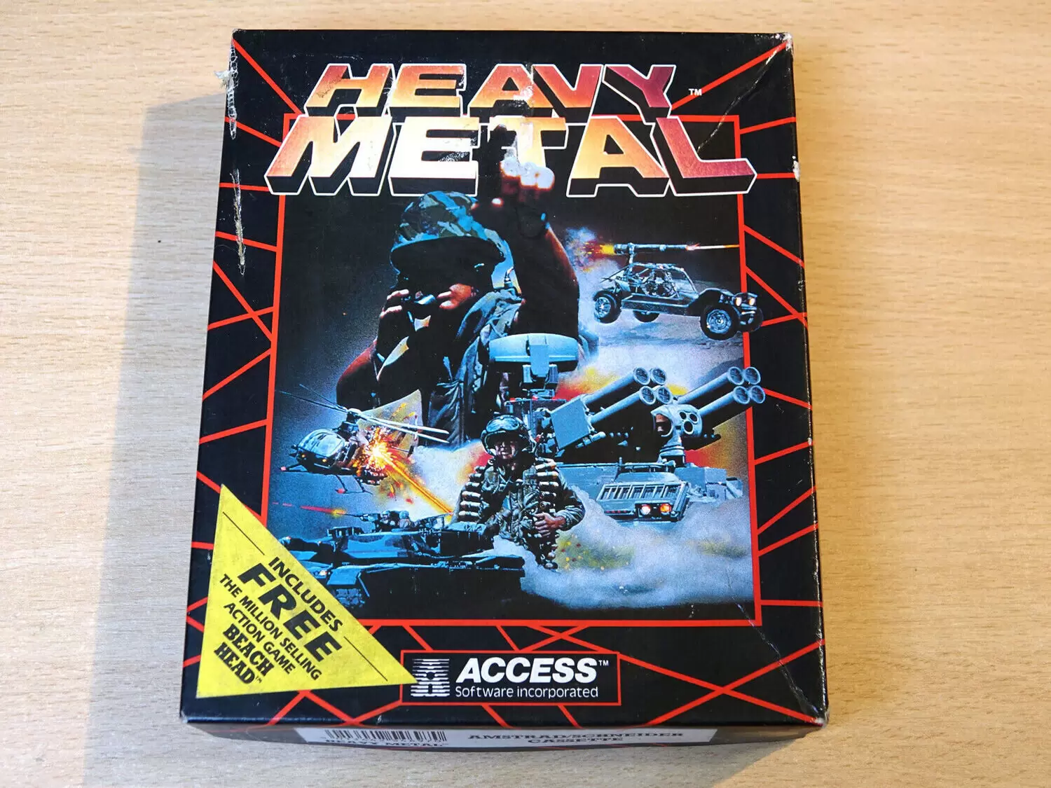 Jeux Amstrad CPC - Heavy metal