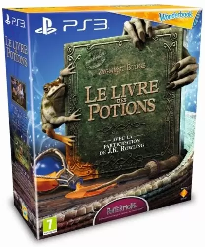 PS3 Games - Wonderbook : Book Of Potions + Wonderbook