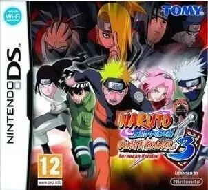 Nintendo DS Games - Naruto Shippuden Ninja Council 3, European Version