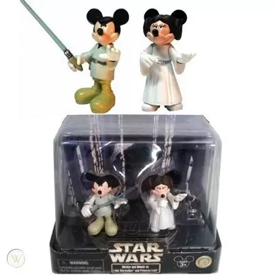 Disney Star Tours - Mickey Luke & Minnie Leia