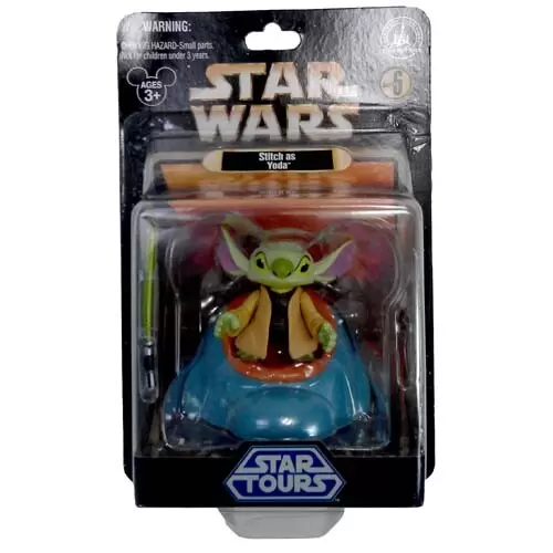 Disney Star Tours - Stitch as Yoda