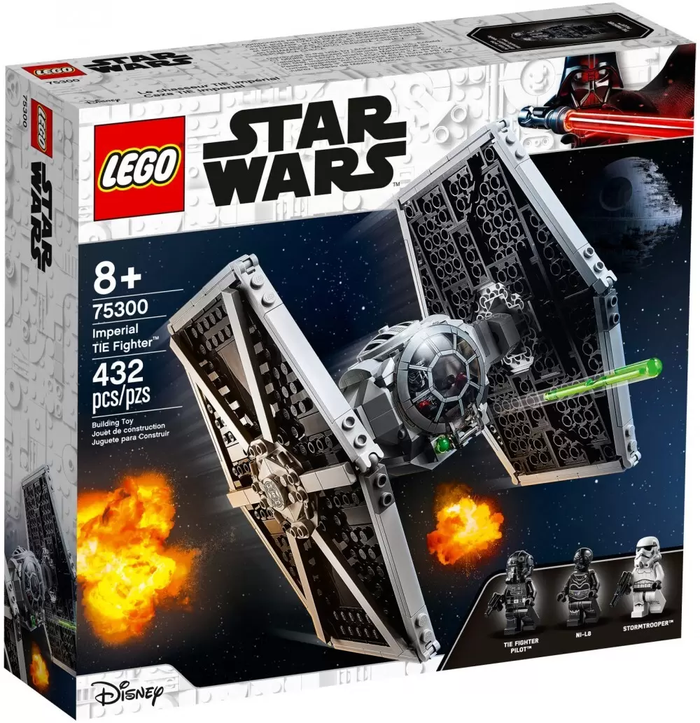 slutpunkt igen afsnit Imperial TIE Fighter - LEGO Star Wars set 75300