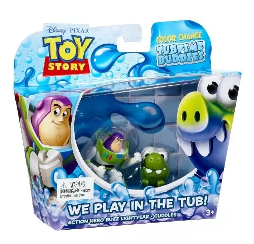 Toy Story Action Links - Action Hero Buzz Lightyear And Cuddles