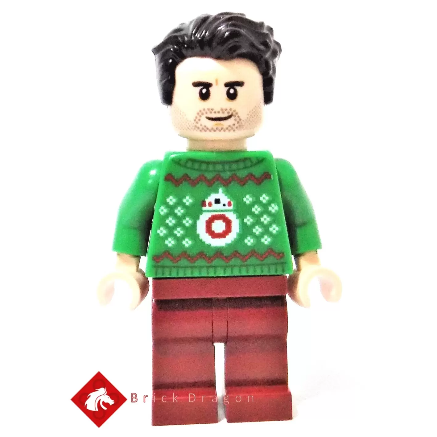 LEGO Star Wars Minifigs - Poe Dameron Christmas Sweater