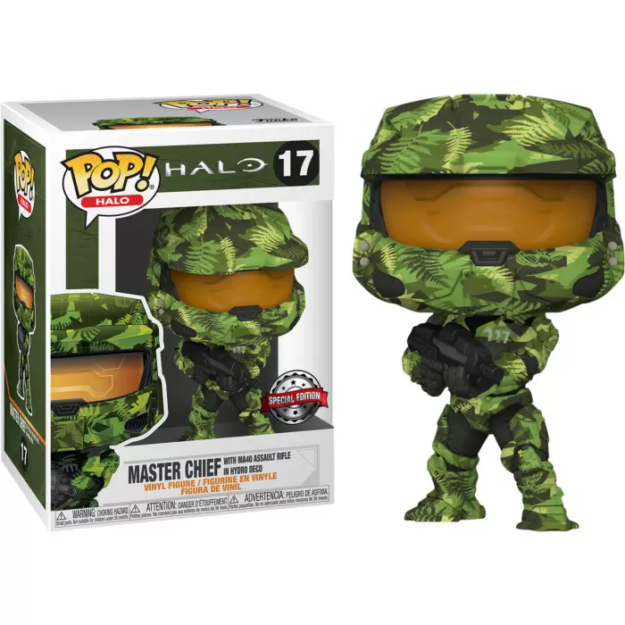 POP! Halo - Halo - Master Chief with MA40 Assault Rifle in Hydro Deco