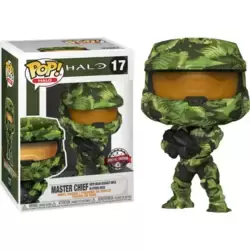 Halo - Master Chief with MA40 Assault Rifle in Hydro Deco