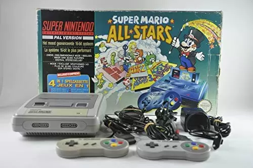 Super Famicom Stuff - Console Super Nintendo Pack Super Mario All Stars Complet