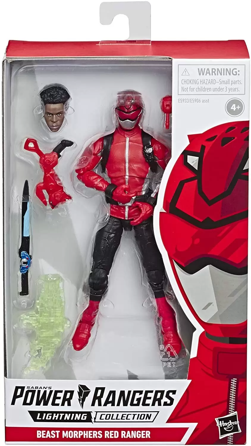 Power Rangers Hasbro - Lightning Collection - Beast Morphers Red Ranger