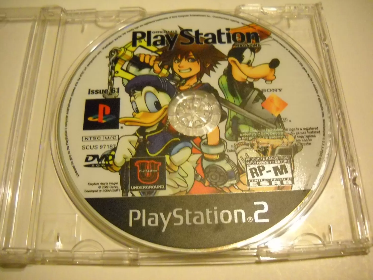 KINGDOM HEARTS SONY PS2 PAL-FR OCCASION (WITHOUT MANUAL - PROMO DISC)