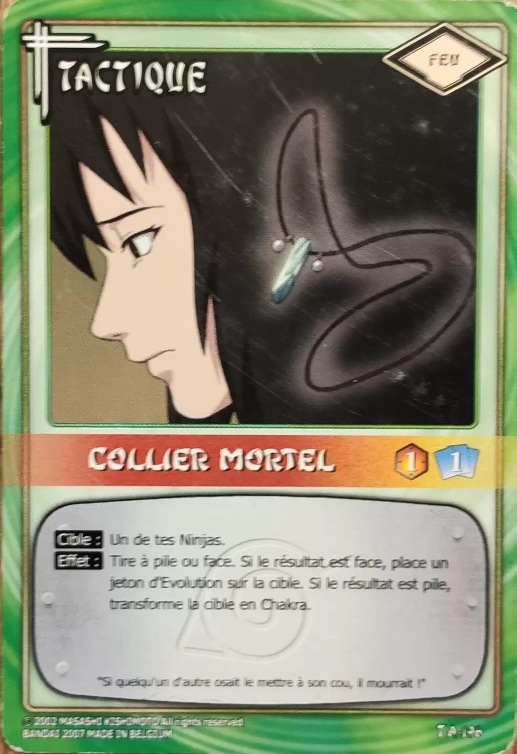 Cartes Naruto Série 05 - Collier mortel