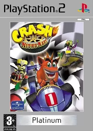 PS2 Games - Crash Nitro Kart - Platinum