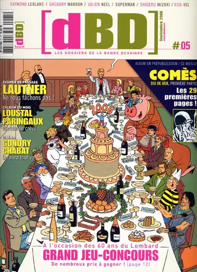 [dBD] - 2ème série - Les 60 ans du Lombard : grand jeu-concours