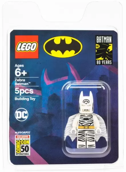 LEGO DC Comics Super Heroes - Zebra Batman (SDCC 2019)
