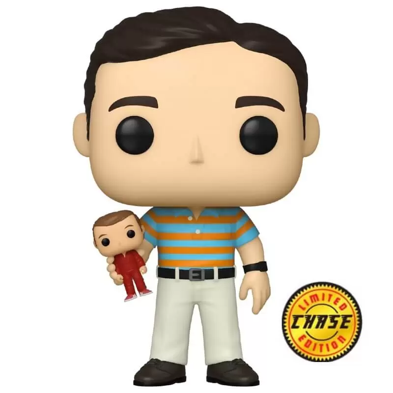 POP! Movies - 40 Year Old Virgin - Andy Holding Oscar Chase