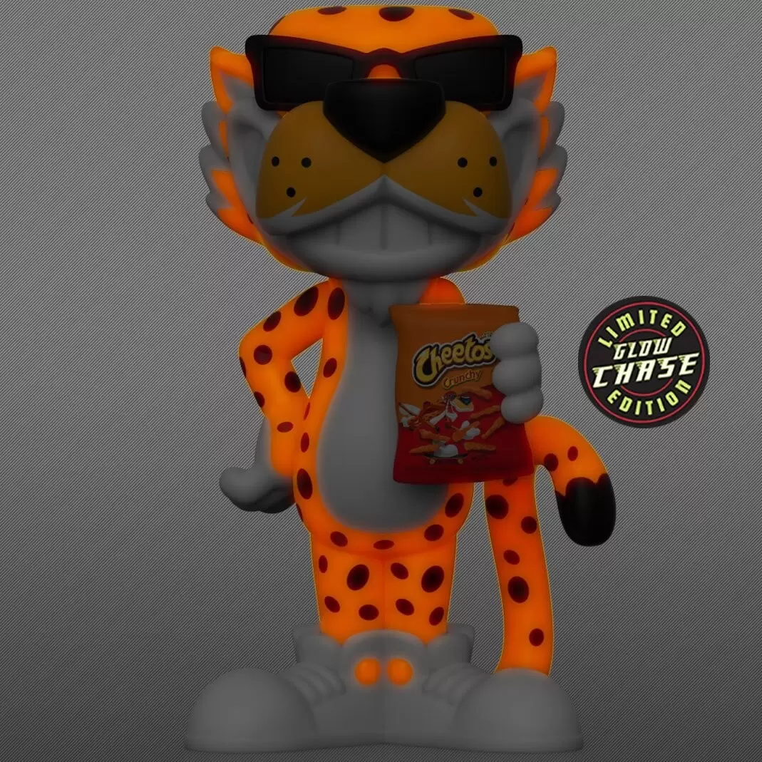 Cheetos - Chester Cheetah GITD - Vinyl Soda! action figure